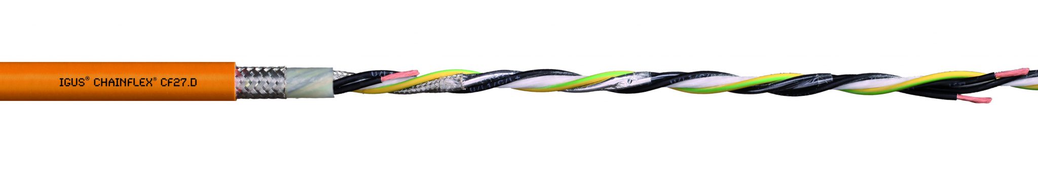 cable with PUR outer sheath
