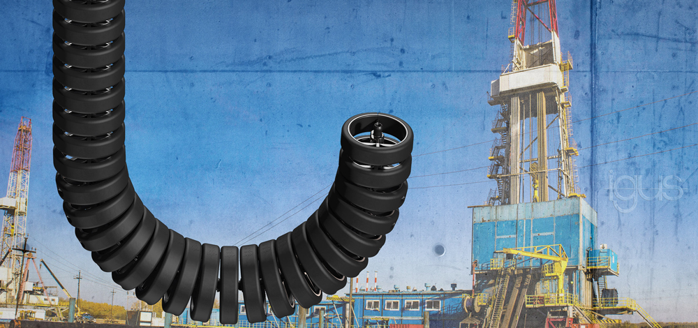 e-loop cable carrier for use in offshore applications