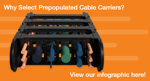 A CTA for an infographic about the benefits of prepopulated cable carriers