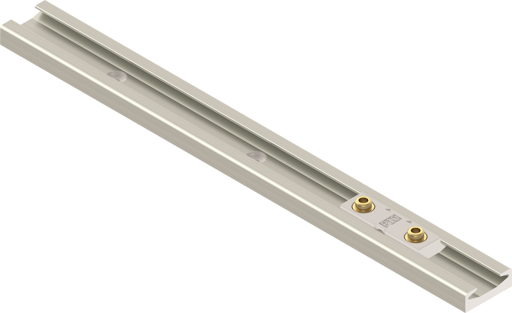 A low-profile drylin N linear rail and slide